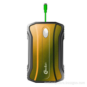 6,600mAh waterproof power banks, easy to use with high brightness LED light, SOS LED flash warning